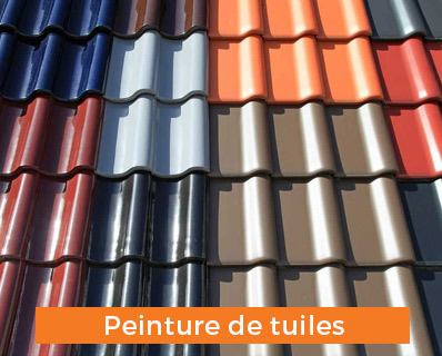 Coloris peinture de tuiles