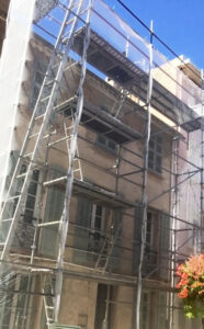 Echafaudage toiture Toulon