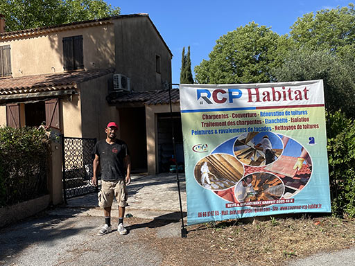 Rénovation toiture à Lorgues