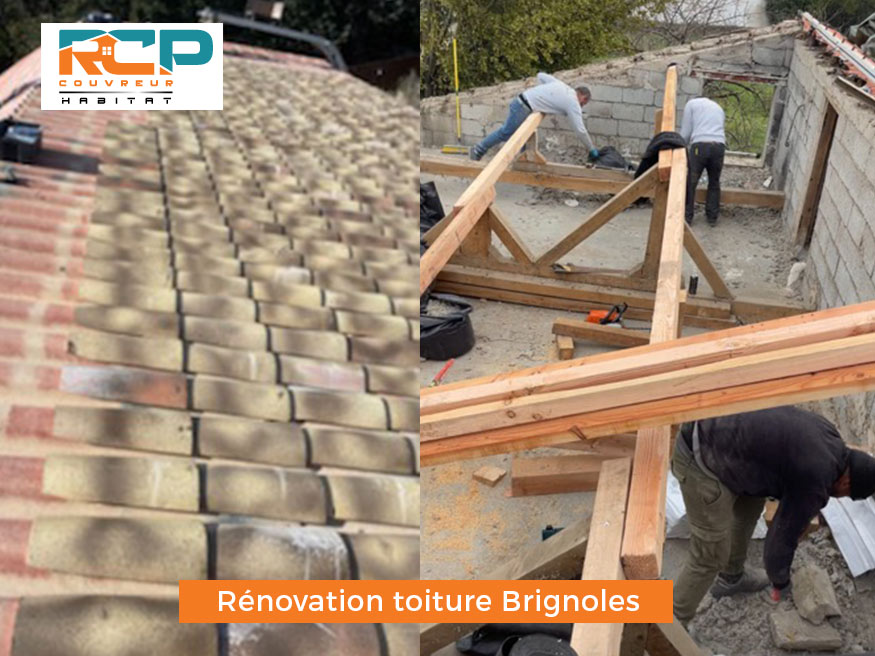 Rénovation toiture et charpente Brignoles