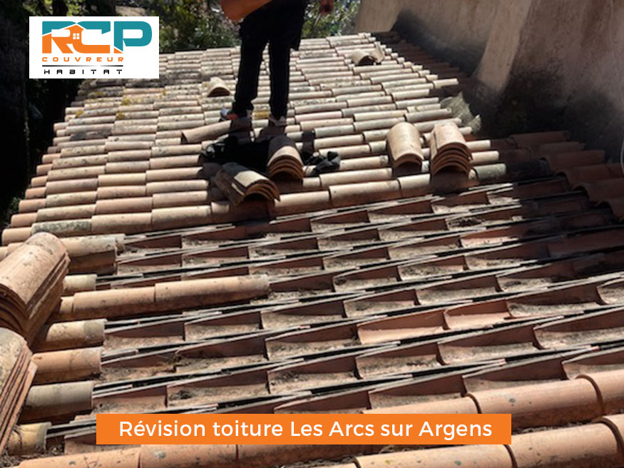 Révision toiture Les Arcs sur Argens